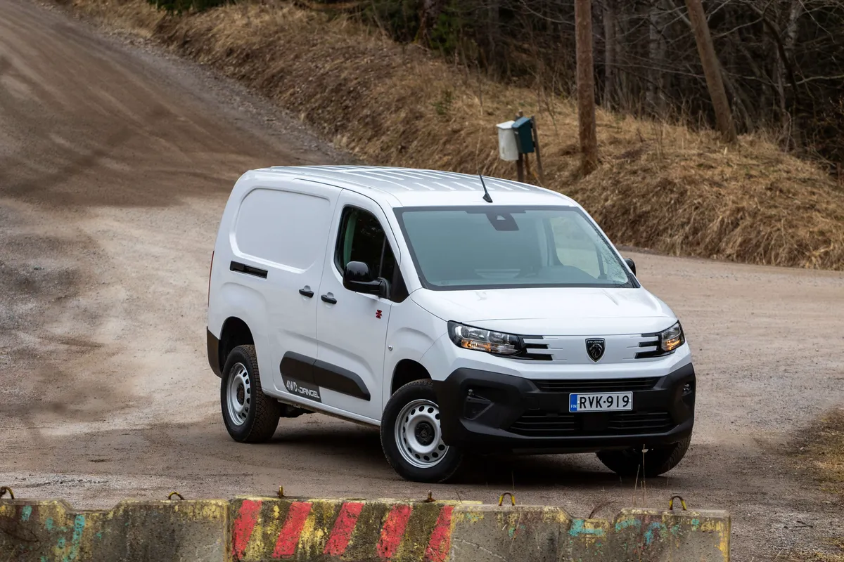 Tämä ei ole mikään tavallinen dieselpakettiauto