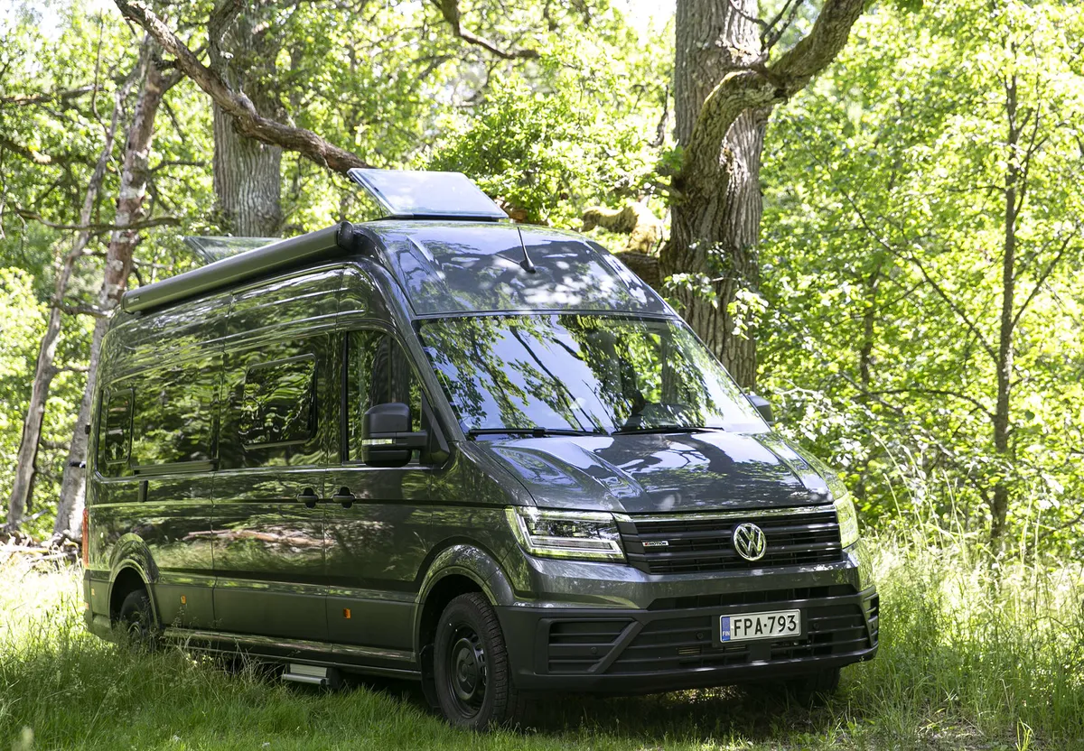 Koeajossa retkeilyauto VW Gran California 680 – Voiko aloittelija ...
