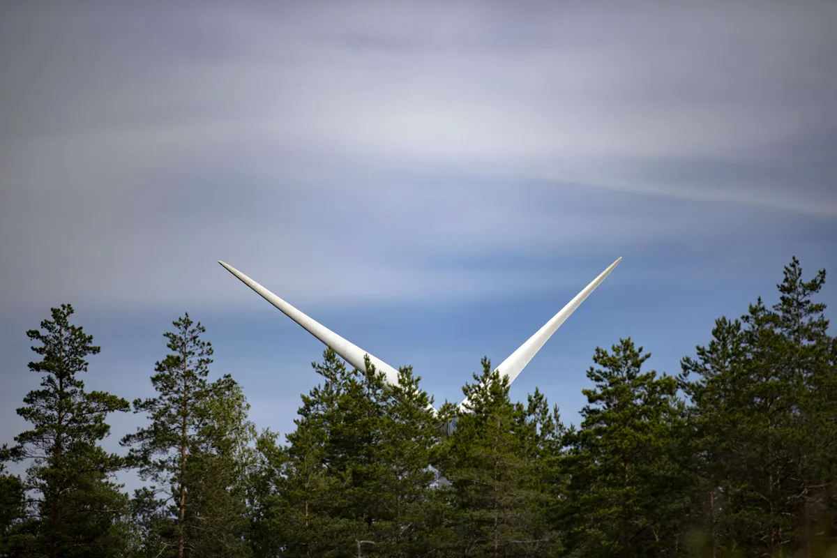 Finland has a significant wind power potential at least 2 kilometers