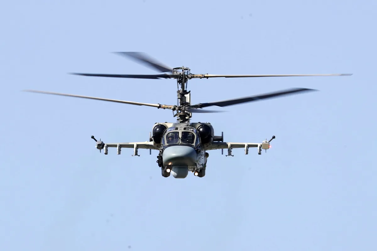 The Drive: Venäjän Ukrainassa käyttämillä Kamov Ka-52 ...