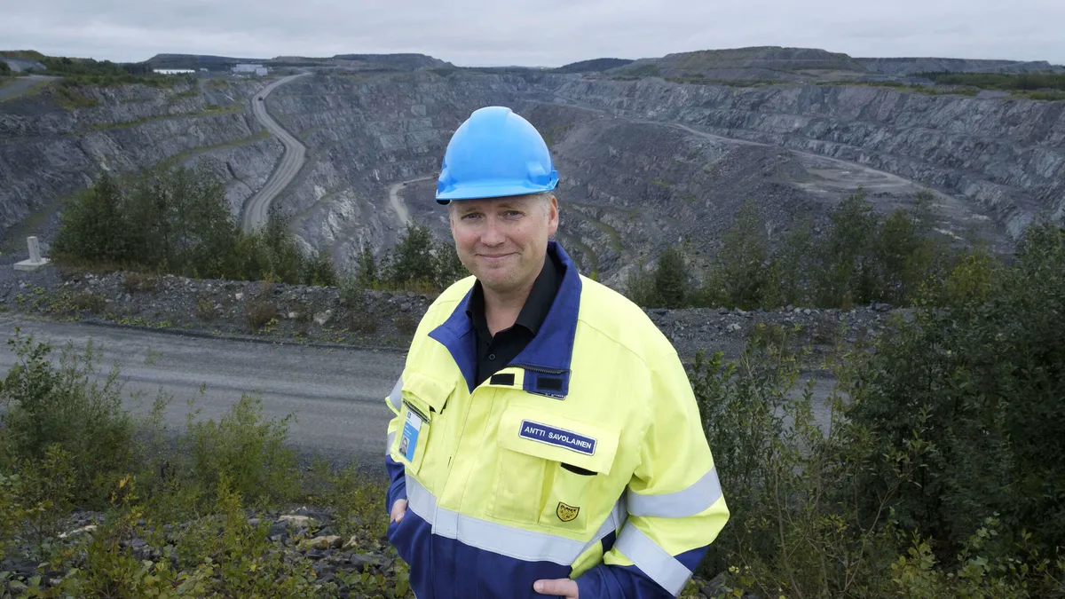 Yaran investointien ansiosta tulevaisuutta voidaan rakentaa pitkällä tähtäimellä, sanoo kaivoksenjohtaja Antti Savolainen.