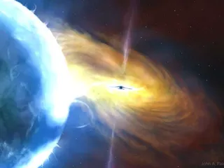 Koodinimen AT2021lwx saanut tapahtuma lienee syntynyt, kun valtava kaasupilvi syöksyy supermassiviseen mustaan aukkoon.
