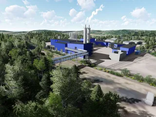 Kaasulaitos rakentuu Lahden Kymijärven voimalaitosalueelle.