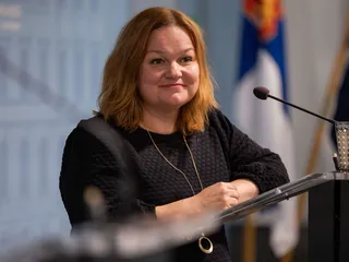 Tämänpäiväisessä tilaisuudessa puhunut perhe- ja peruspalveluministeri Krista Kiuru sanoi, että  ”Haasteet ovat melkoisia eri puolella Suomea.” Kuva lokakuulta.