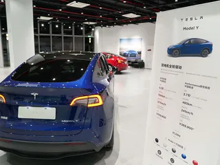 Tesla operoi aktiivisesti myös Kiinan kilpailluilla sähköautomarkkinoilla.