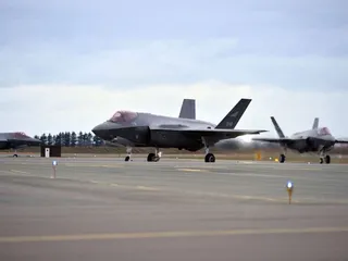 Ensimmäiset F-35-hävittäjät saapuivat Norjaan marraskuussa 2017.