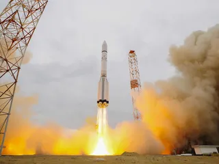 Länsimaat ovat käyttäneet Baikonurin avaruuskeskusta Kazakstanissa kylmän sodan jälkeen paljonkin. Itse asiassa Kansainvälisen avaruusasema ISS:n lennot olivat 10 vuotta riippuvaisia Baikonurista. Tässä kuvassa puolestaan nousee Euroopan avaruusjärjestön Exomars-luotain kohti Marsia maaliskuussa 2016.