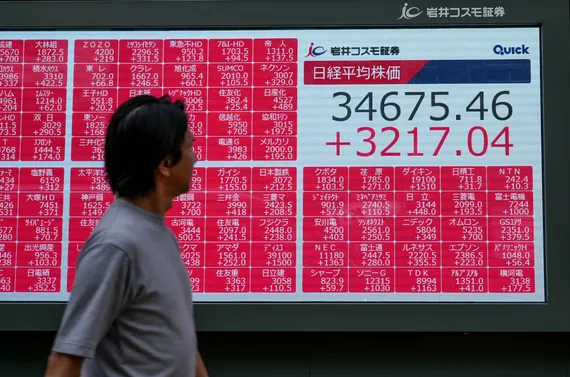 Aasian pörssit nousussa – Japanin vienti jäi ennusteista