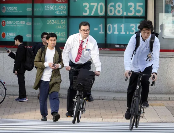 Aasian pörssit nousussa – Japanin vienti jäi ennusteista