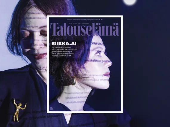 Talouselämä: Riikka Aaltonen opetti ajattelunsa tekoälylle – Näin kävi