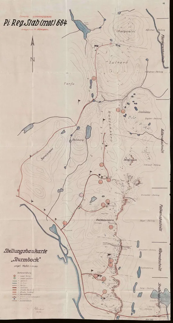 Sturmbock-puolustuslinja - Natsi-Saksan kadonneet linnoitukset Lapissa |  Tekniikka&Talous