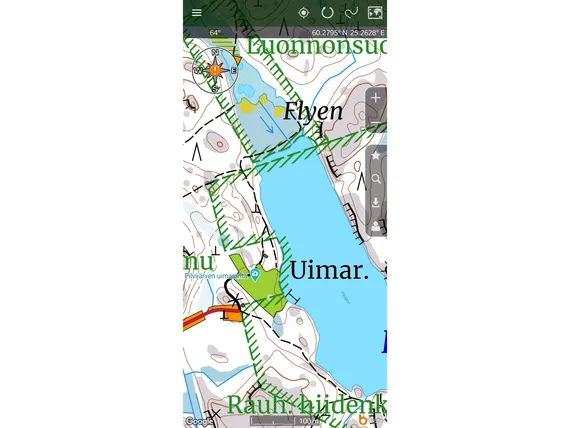 tonttirajat kartta Karttasovellukset 5 Palvelua Ulkoiluun Ja Retkeilyyn Retkikartta Mikrobitti tonttirajat kartta