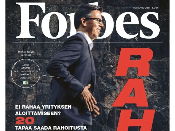 Suomen Forbes-lehden kustantajalla rästissä 32 000 euron lasku:  