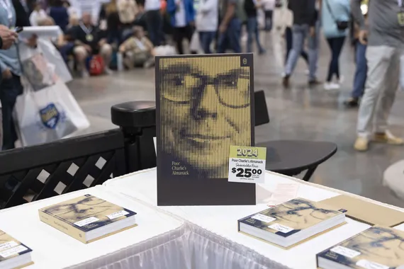 Viime marraskuussa kuolleen Charlie Mungerin filosofiasta kertova kirja oli ainoa myynnissä ollut kirja.