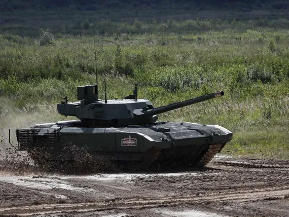 T-14 on Venäjän modernein panssarivaunu – Ukrainan sodassa sitä ei ole ...