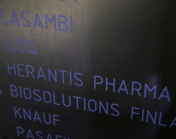 Herantis Pharman pääkonttori sijaitsee Espoossa.