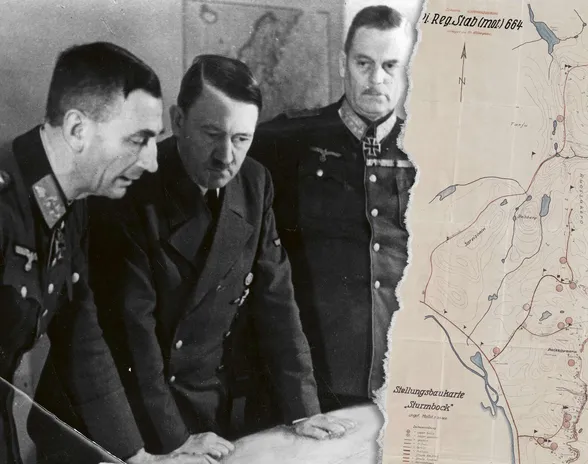 Hitlerin puolustuslinja kulki läpi Lapin erämaiden.