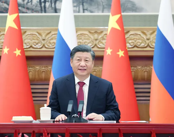 Kiina ja Venäjä ovat kehuneet julkisuudessa olevansa ylimpiä ystäviä, mutta Venäjän aggressio Ukrainassa ei näytä miellyttävän maata. Toisaalta Kiina ei ole missään vaiheessa tuominnut Venäjän hyökkäystä ja puhuu siitä edelleen ”kriisinä”. Kuvassa Kiinan presidentti Xi Jinping.
