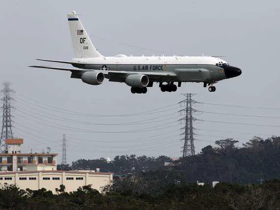 USA:n Boeing RC-135W Rivet Joint -signaalitiedustelukone lentää parhaillaan  Suomen ilmatilassa lähellä itärajaa – yksityiskohtia ei kerrota |  Tekniikka&Talous