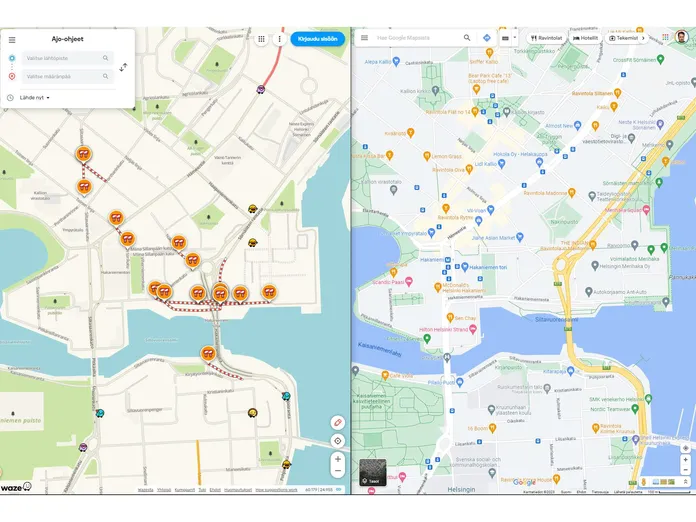 Google vs. Waze: kumpi navigointisovellus sopii paremmin tieliikenteeseen?  | Mikrobitti