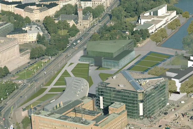 Jättimäinen kirjasto Töölönlahdelle? | Uusi Suomi