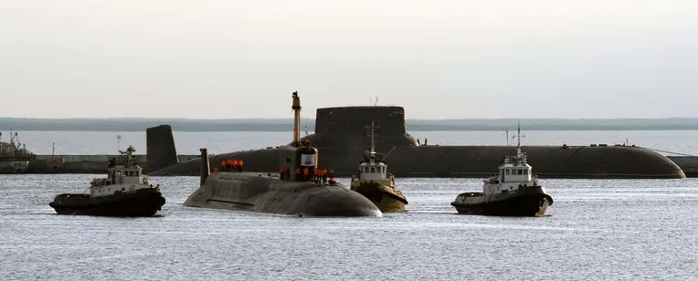Sevmašin telakalla Vienanmerellä on rakennettu 164 sukellusvenettä, joista 129 on ollut ydinkäyttöisiä.