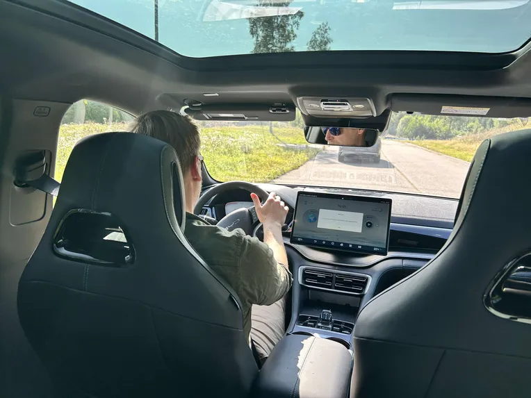 It's adequate, but not up to the speed of an electric car.
