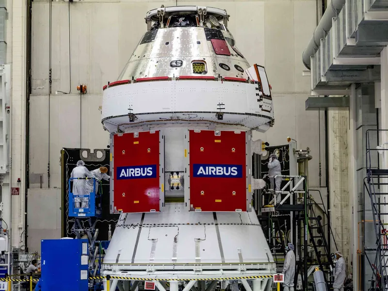 Airbus rakentaa Euroopan avaruusjärjestön tilaamat Orion-alukset, jotka osallistuvat Nasan Artemis-kuuohjelmaan. Pitkiä avaruuslentoja varten on tärkeää saada lyhyemmiltä tietoja siitä, miten avaruudessa olo vaikuttaa terveyteen.