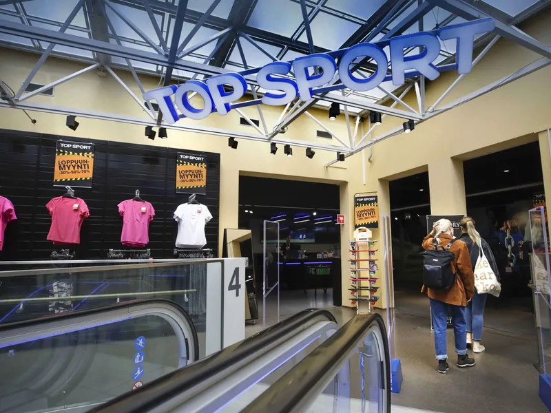 TopSport sulkee Helsingin keskustasta lippulaivamyymälänsä