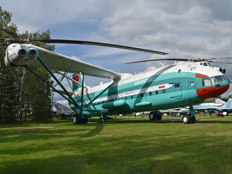 Museoitu helikopteri on edelleen nähtävissä ilmavoimien museossa.