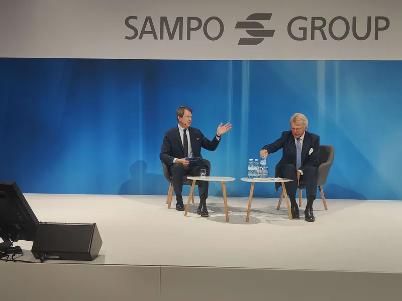 Peter Nyman haastatteli Sammon hallituksen puheenjohtajuuden jättävää Björn Wahlroosia.