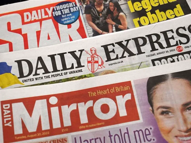 Reachin tunnetuimpia julkaisuja ovat Daily Mirror- ja Daily Express -tabloidit.