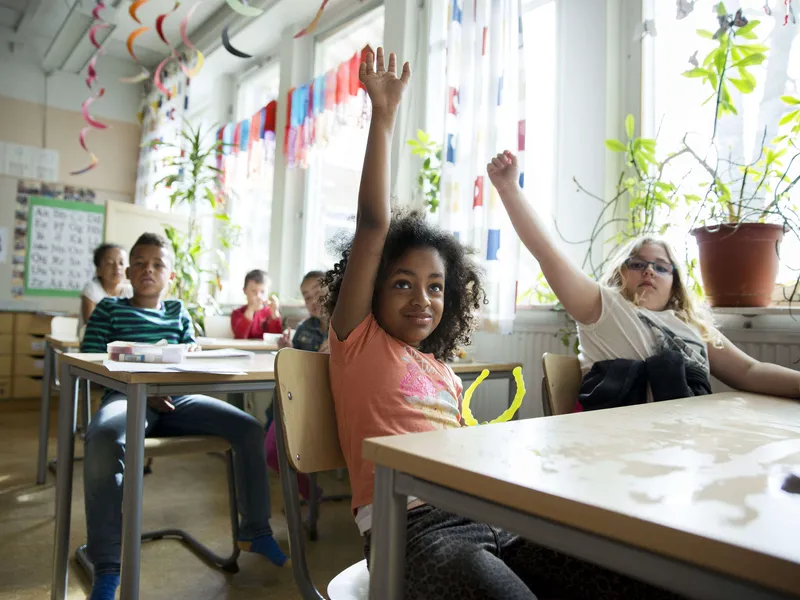 Monessa maassa on sekä kunnallisia, valtiollisia että yksityisiä kouluja. Ruotsissa enemmistö lapsista menee kunnalliseen peruskouluun.