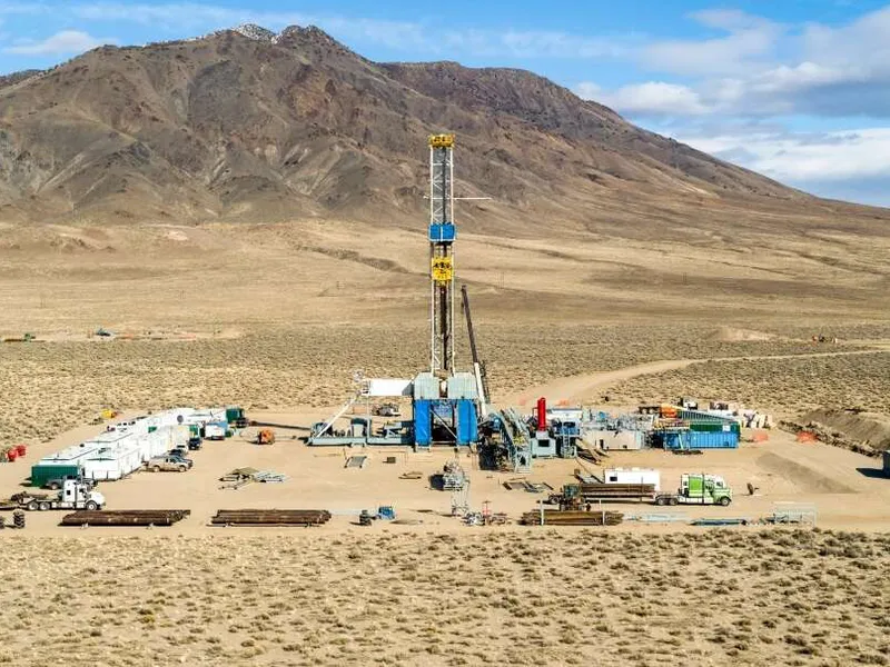 Tältä näyttää Fervo Energyn Pohjois-Nevadassa sijaitsevassa geotermisen energian testipaikassa.