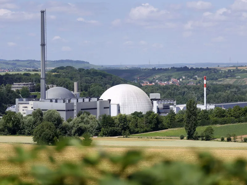 Lounais-Saksan Baden-Württembersissä sijaitseva Neckarwestheim 2 on yksi kolmesta yhä toiminnassa olevasta Saksan ydinvoimalasta.