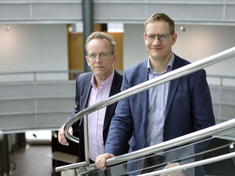 Netradar myy ohjelmistoaan palveluna, kertovat toimitusjohtaja Tomi Paatsila (vas.) ja myyntijohtaja Jukka Hieta.