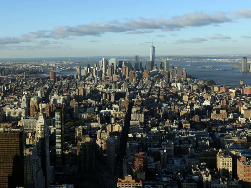 New Yorkin huolenaiheita ovat muun muassa Manhattan, Brooklyn ja Queens, jotka vajoavat keskimääräistä nopeammin, tutkijat varoittavat.
