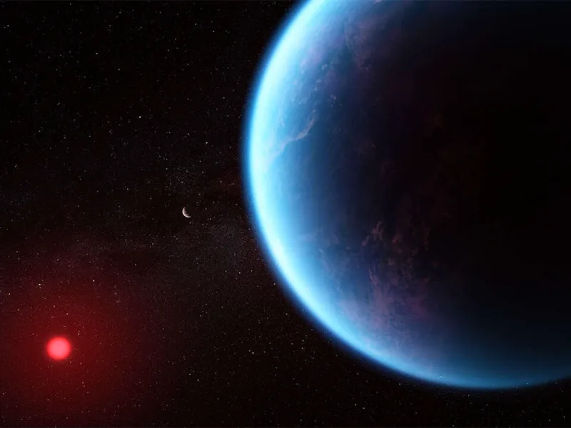 Elämä saattaa olla mahdollista K2-18 b -planeetalla.