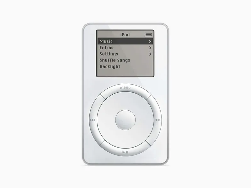 Ensimmäinen iPod esiteltiin 2001. Se aloitti menestystarinan.