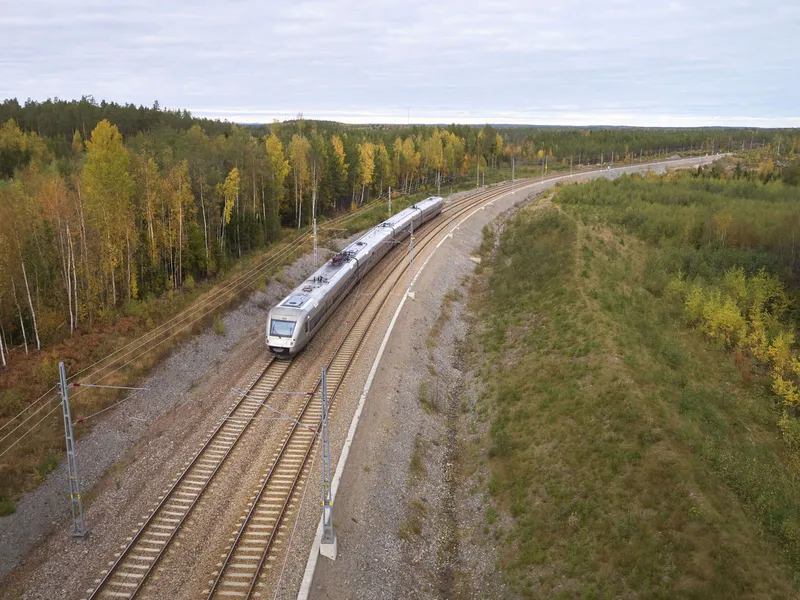 Konsultointi- ja suunnittelutoimisto Afry kehittää muun muassa Ruotsin Dingersjön ja Sundsvallin välistä rautatien laajennusta kaksiraiteiseksi.