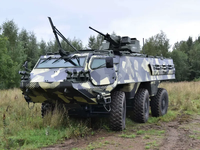 Suomi hankkii ainakin 91 tällaista 6x6-panssariajoneuvoa Patrialta.