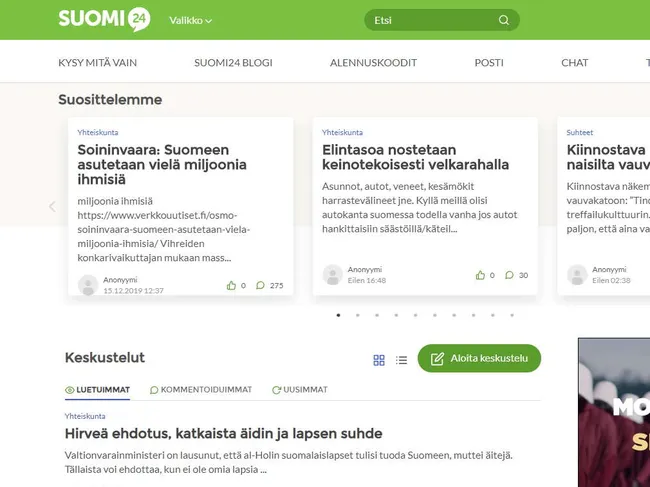 Suomi24 ja Treffit24 uudelle omistajalle – ”Haluamme nostaa Suomi24:n  roolia” | Tivi