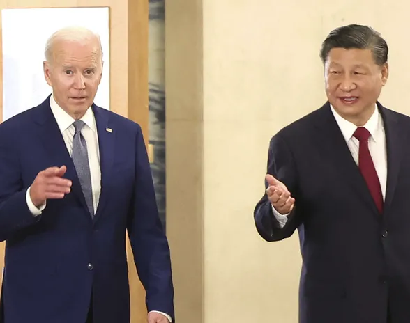 Joe Biden ja Xi Jinping tapasivat  marraskuussa 2022.