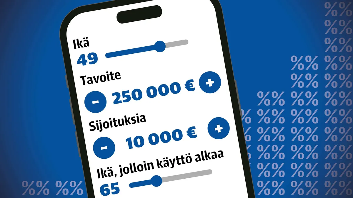 Vielä 50-vuotiaanakin ehtii koota salkun, jonka varassa jäädä eläkkeelle etuajassa – Tältä laskelmat näyttävät