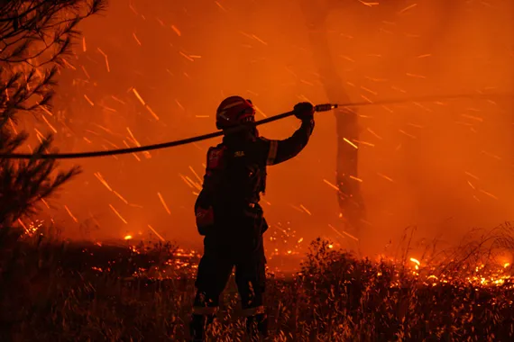 Kreikassa ja laajemminkin Välimeren seudulla kärsittiin viime kesänä maastopaloista.