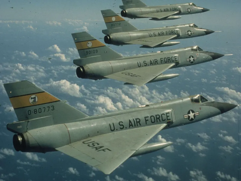 Convair F-106A Delta Dart -torjuntahävittäjä näytteli pääosaa kerrassaan erikoisessa tapauksessa Yhdysvalloissa vuonna 1970.