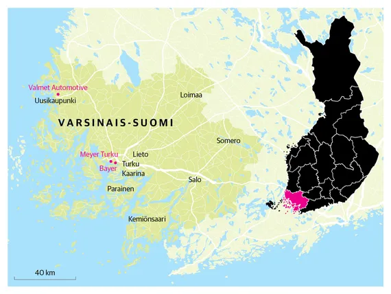 Turun seudusta tuli Suomen kasvuveturi - 