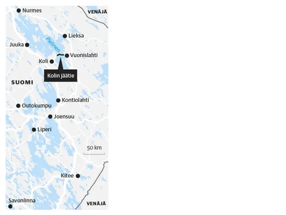 Jäätie vauhdittaa matkailua Pohjois-Karjalan Pielisellä | Kauppalehti