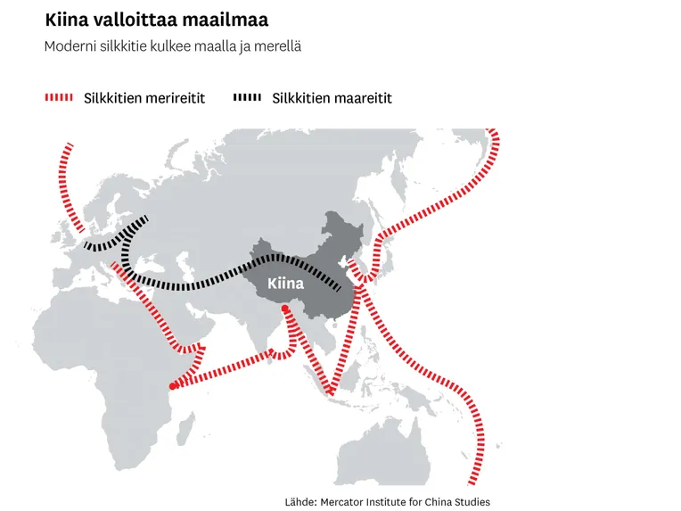 Silkkitie on hyvä brändi kaikenlaisille kiinalaisille projekteille, mutta  se ei poista riskiä | Talouselämä