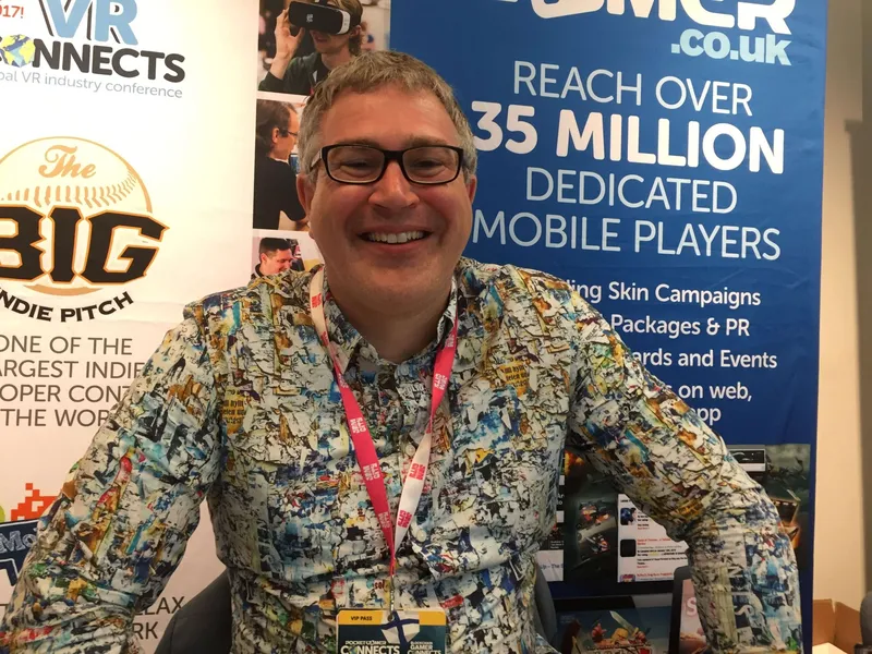 Steel Median toimitusjohtaja Chris James on Pocket Gamer -pelikonferenssin järjestäjä
